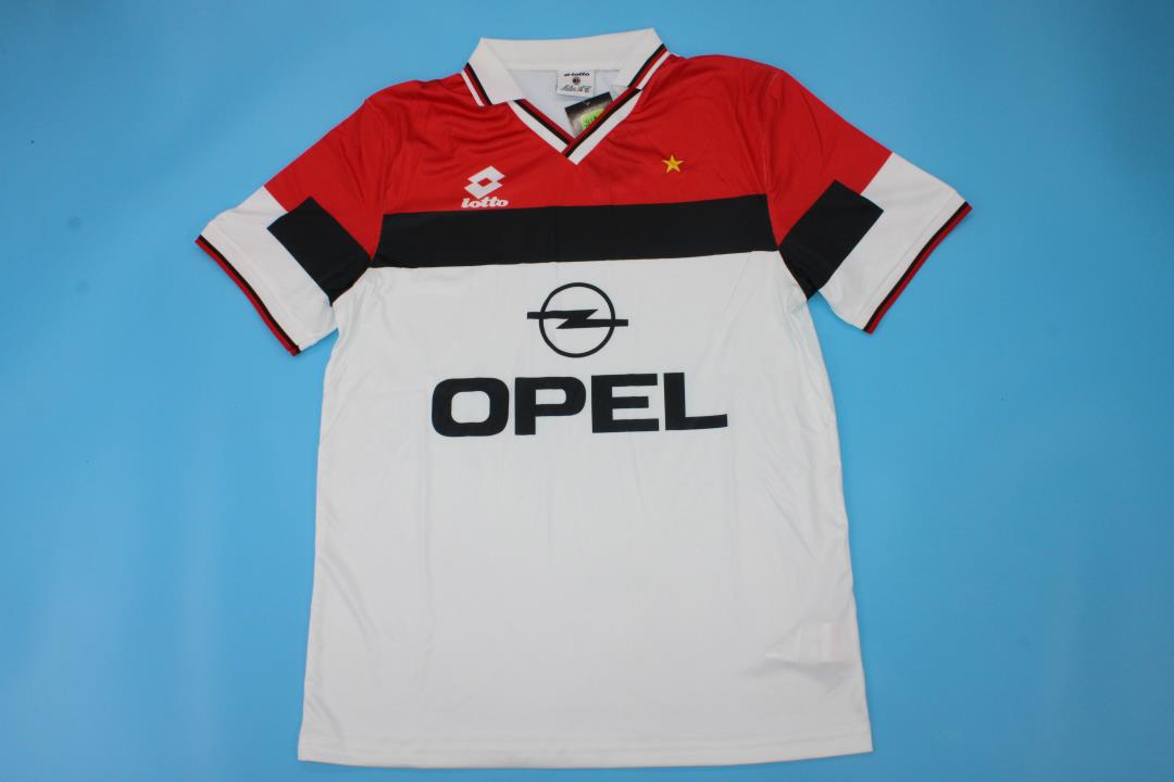 AAA Quality AC Milan 94/95 Away White Soccer Jersey